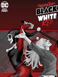 Harley Quinn Black + White + Red