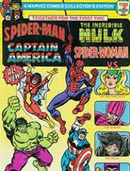 Spider-Man, The Incredible Hulk, Captain America, and Spider-Woman